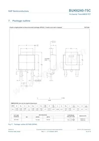 BUK6240-75C Datasheet Page 11