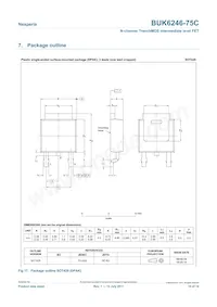 BUK6246-75C Datasheet Page 10