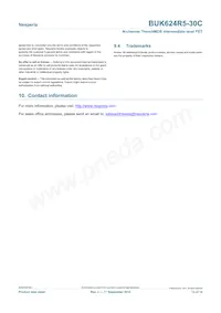 BUK624R5-30C Datasheet Page 13