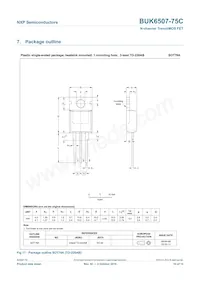 BUK6507-75C Datasheet Page 11