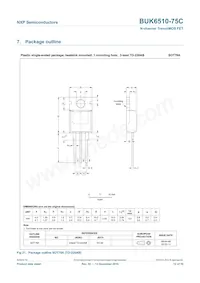 BUK6510-75C數據表 頁面 13