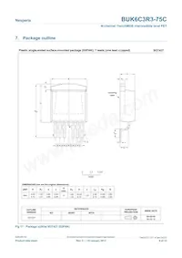 BUK6C3R3-75C Datasheet Page 9