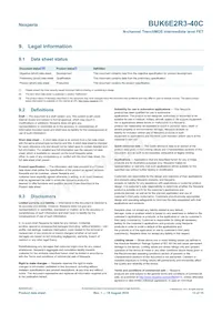 BUK6E2R3-40C Datasheet Page 13