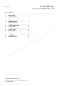 BUK6E2R3-40C Datasheet Page 15