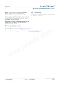 BUK6E3R4-40C Datasheet Page 13