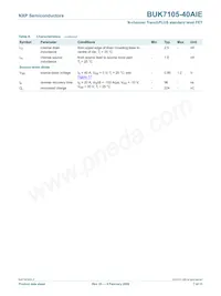 BUK7105-40AIE Datasheet Page 8