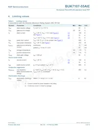 BUK7107-55AIE Datasheet Page 4