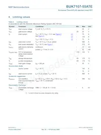 BUK7107-55ATE Datasheet Page 4
