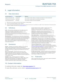 BUK7226-75A/C1 Datasheet Pagina 12