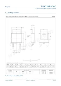BUK724R5-30C Datasheet Page 10