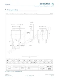 BUK725R0-40C Datasheet Page 10