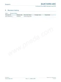 BUK725R0-40C Datasheet Page 11