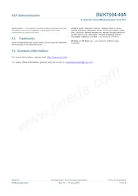 BUK7504-40A Datasheet Page 14