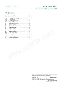 BUK7504-40A Datasheet Page 15