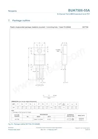 BUK7506-55A Datasheet Page 9