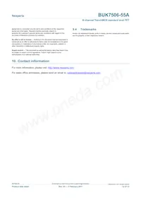 BUK7506-55A Datasheet Page 12