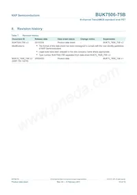 BUK7506-75B Datasheet Page 11