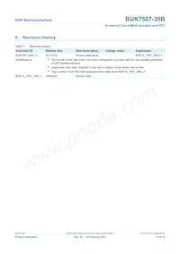 BUK7507-30B Datasheet Pagina 12