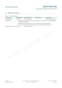 BUK7508-55A Datasheet Page 12