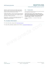 BUK7516-55A Datasheet Page 13