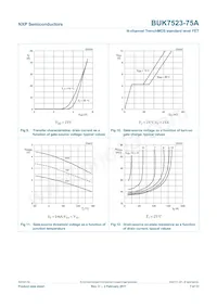 BUK7523-75A Datasheet Pagina 8