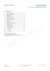 BUK7526-100B Datasheet Pagina 13