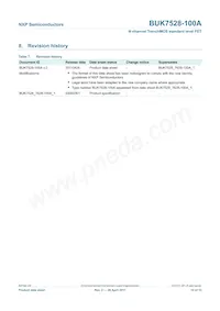 BUK7528-100A Datasheet Page 11