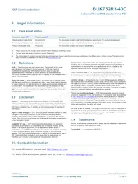 BUK752R3-40C Datasheet Page 14