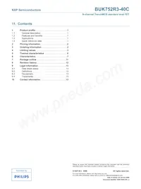BUK752R3-40C Datasheet Page 15
