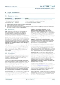 BUK752R7-30B Datasheet Page 13