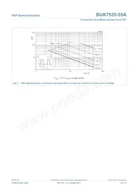 BUK7535-55A Datasheet Page 5