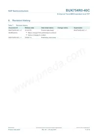 BUK754R0-40C Datasheet Page 12