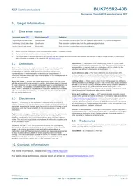 BUK755R2-40B Datasheet Page 13