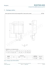 BUK7604-40A Datasheet Page 10