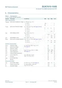 BUK7619-100B Datasheet Page 6