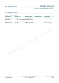 BUK761R3-30E Datasheet Page 12