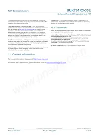 BUK761R3-30E Datasheet Page 14