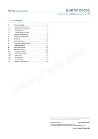 BUK761R3-30E Datasheet Page 15