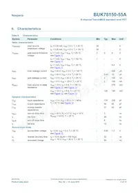 BUK78150-55A Datasheet Page 5
