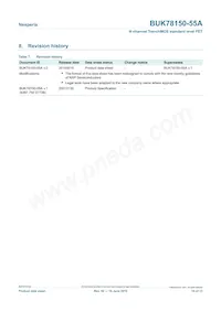 BUK78150-55A Datasheet Page 10