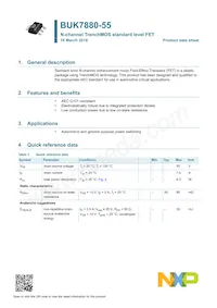BUK7880-55 Datasheet Page 2