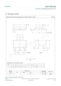 BUK7880-55A Datasheet Page 9