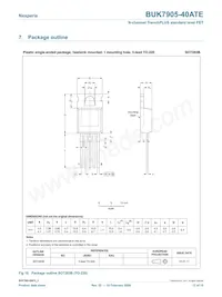 BUK7905-40ATE Datasheet Page 12