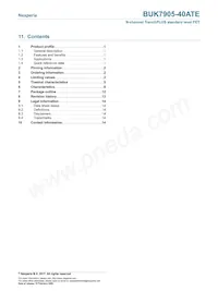 BUK7905-40ATE Datasheet Page 15