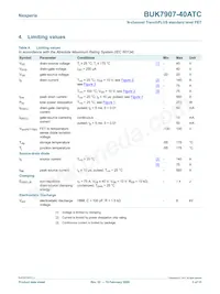 BUK7907-40ATC Datasheet Page 3
