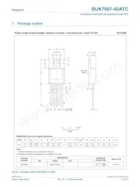 BUK7907-40ATC Datasheet Page 12