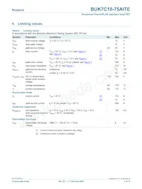 BUK7C10-75AITE Datasheet Page 3