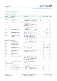 BUK7E04-40A Datasheet Page 6
