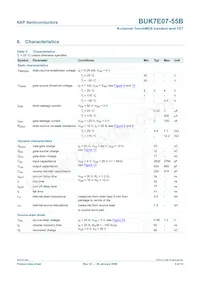 BUK7E07-55B Datasheet Page 6