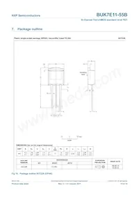 BUK7E11-55B Datasheet Page 11
